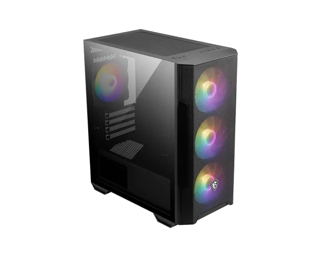 MSI MAG FORGE M100R Negro · fotografía oficial.
