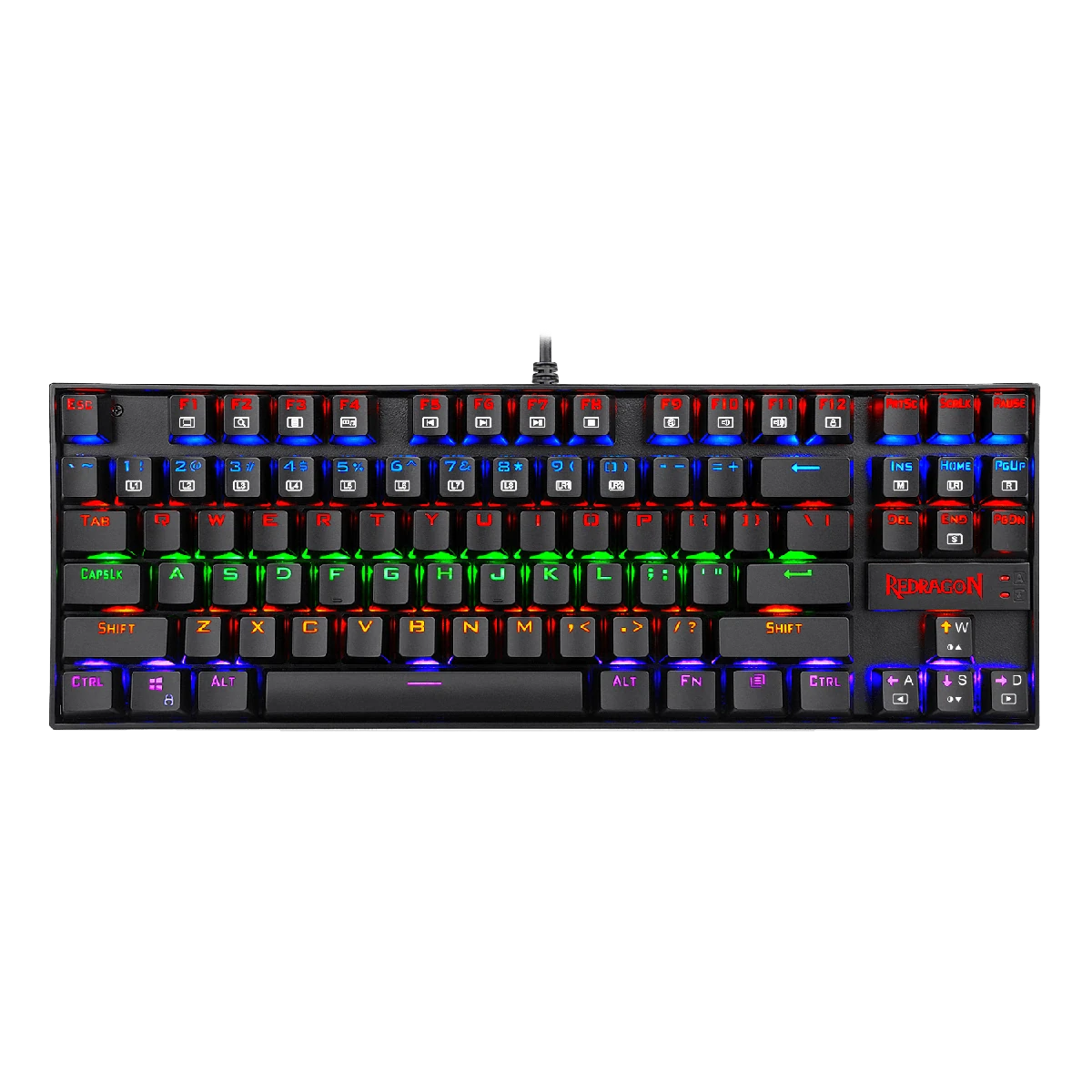 Imagen del producto Redragon K552 Kumara · Rainbow.