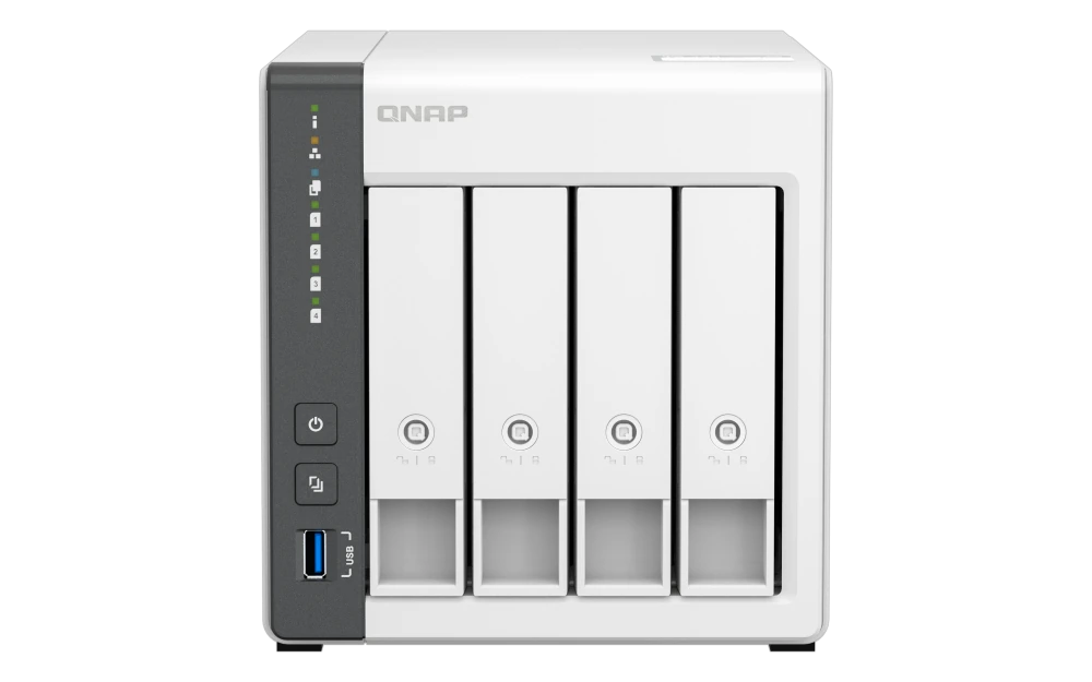 Imagen del producto QNAP TS-433-4G · NAS de 4 bahías.