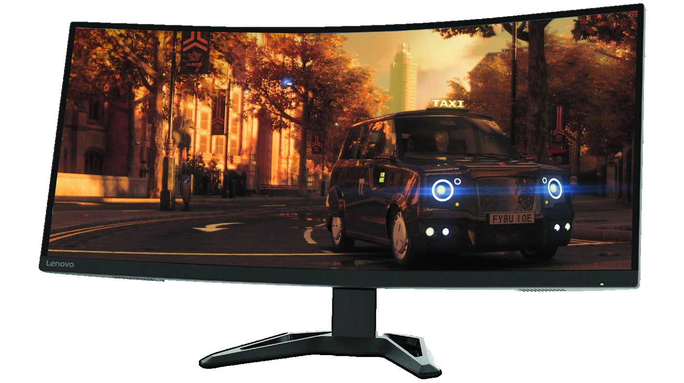 Imagen del producto Lenovo G34w-30 · monitor gaming curvo de 34 pulgadas.