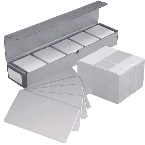Tarjetas PVC para fotocheck · 100 unidades: imagen del tipo de producto.