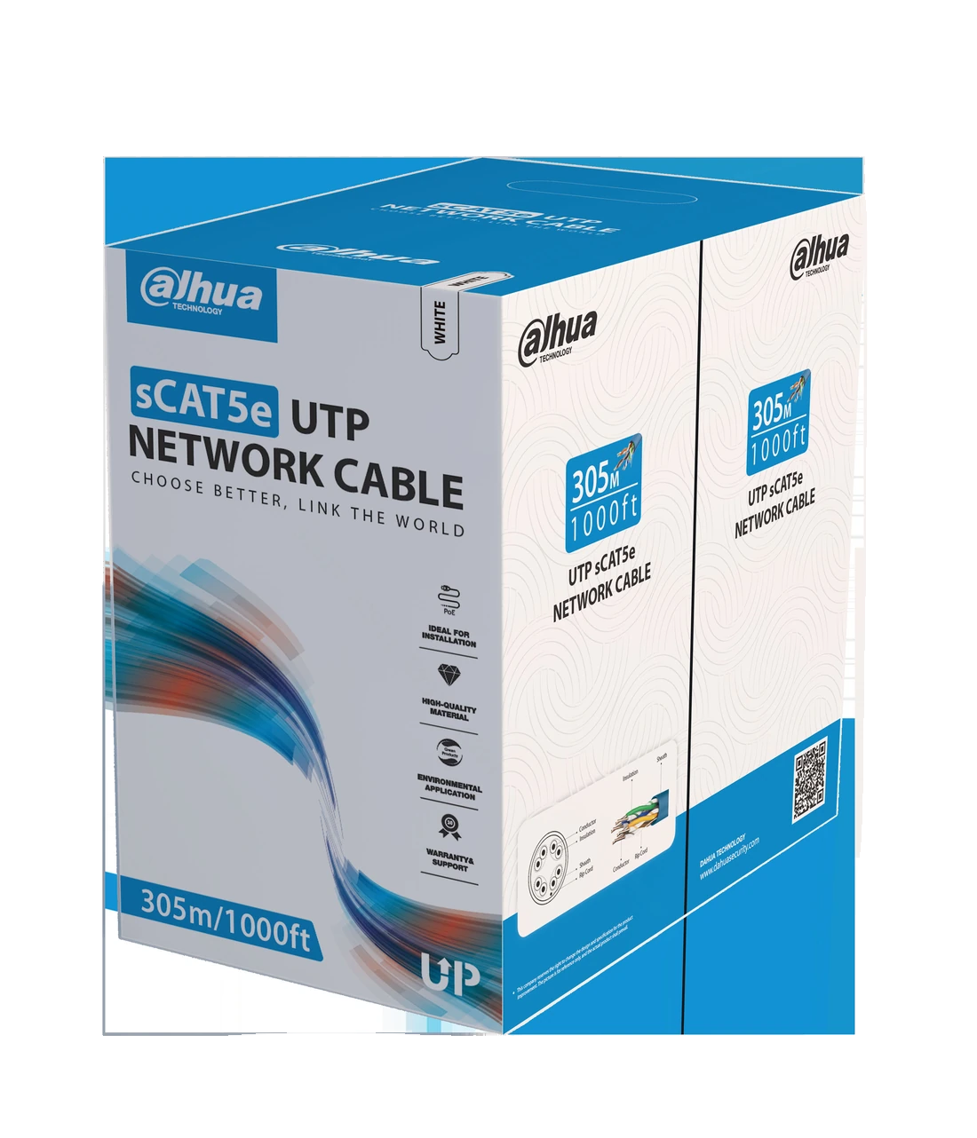 Imagen del fabricante de Dahua PFM920I-5EUN · UTP Cat5e · 305 m