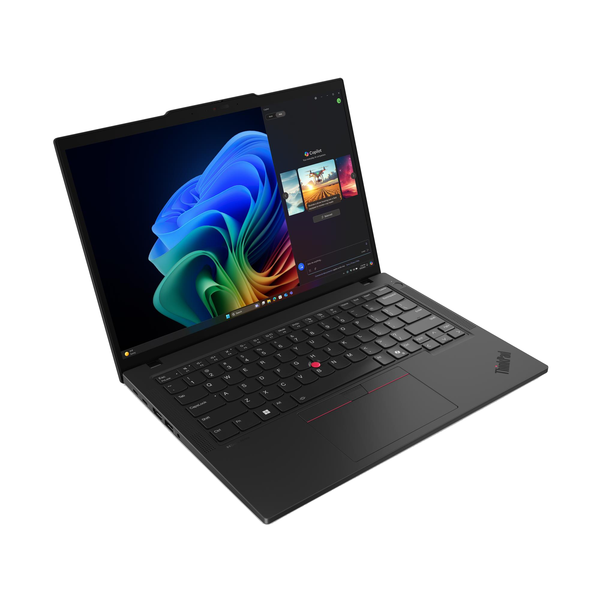 ThinkPad T14 Gen 6 Intel negro, imagen oficial del chasis de la familia.
