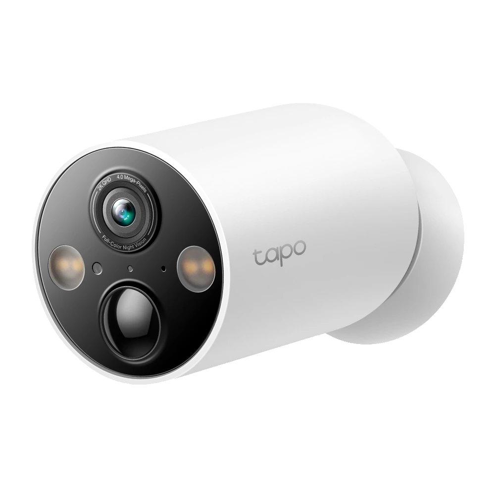 TP-Link Tapo C425: vista en perspectiva, fotografía oficial del fabricante.
