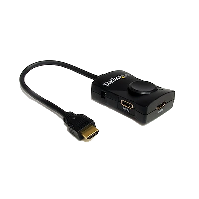 Splitter HDMI 1 × 2 para 2 pantallas: imagen del tipo de producto.