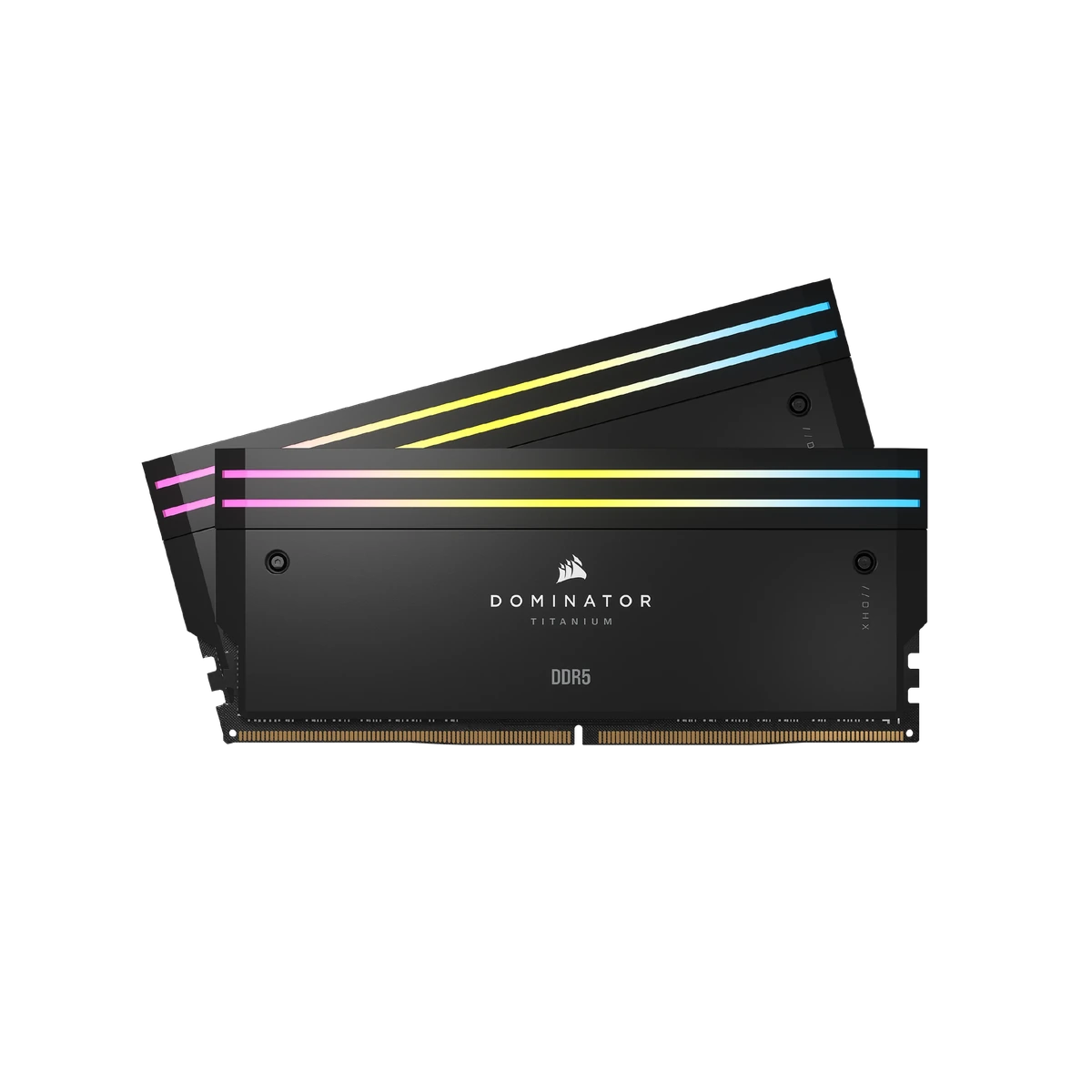 Corsair DOMINATOR TITANIUM RGB 32 GB DDR5-6000 CL30 negro · vista principal.